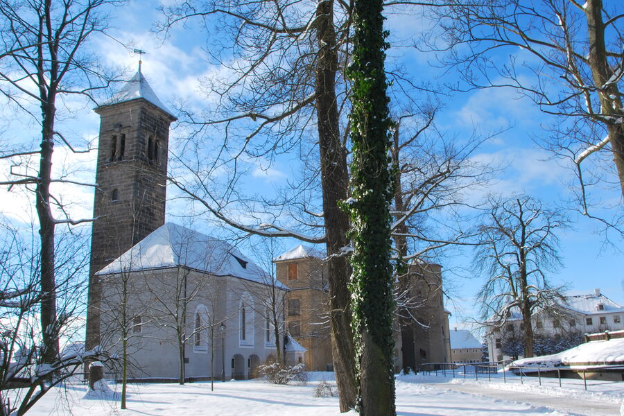 Garnisonskirche St. Georg im Winter