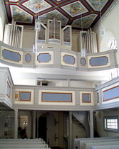 Die Garnisonskirche mit der Jehmlich-Orgel
